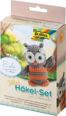 Obrázok produktu pre Mini háčkovaná sada sova