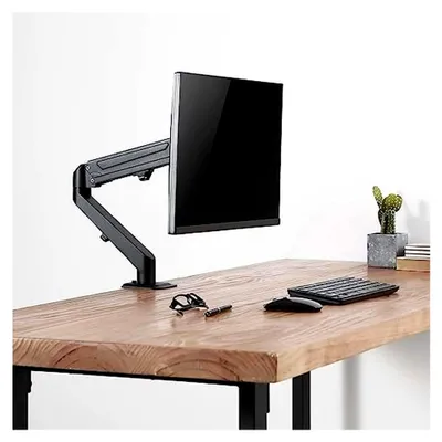 Produktbild von Monitorhalterung mit Gasdruckfeder für 17-27 Zoll Monitore, Tischhalterung VESA 75x75/100x100