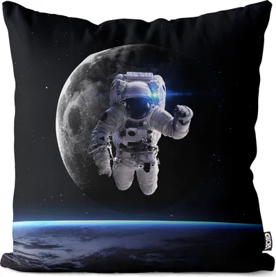 Produktbild von VOID Astronaut Mond Kissenbezug Kissenhülle Sofakissen Kissen Deko Outdoor-Kissen Dekokissen