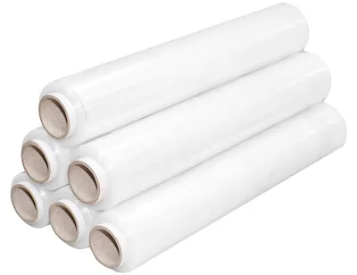 Stretchfolie 500 mm x 150 m, 6 Rollen, transparent
