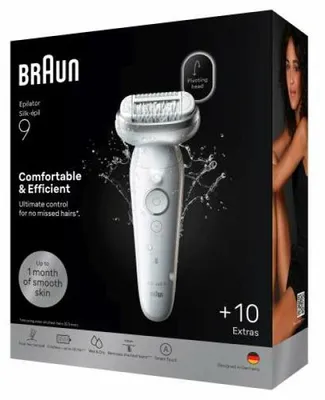 Produktbild von Braun Silk·épil 9, Wet & Dry Epilierer, Langanhaltend glatte Haut, 9-241