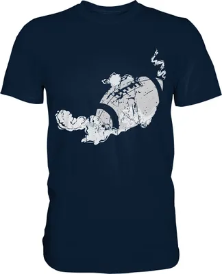 Produktbild von American Football T-Shirt – Navy / XL