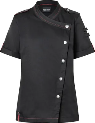Produktbild von KARLOWSKY Damen Kochjacke ROCK-CHEF®-Stage2 Kurzarm Schwarz 42