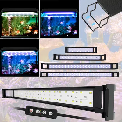 Immagine prodotto di Bettizia 45-60cm LED acquario luce lampada pesci d'acqua dolce spettro completo