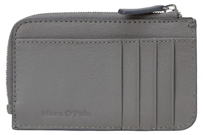 Image de Marc O'Polo porte-monnaie Florica Leather Zip Wallet Basalt Grey gris