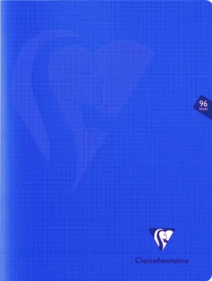 Produktbild von Clairefontaine 10x Heft Mimesys, 24x32cm, 48 Blatt kariert Marineblau 322362C