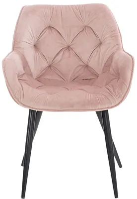 Produktbild von 4er Set Stuhl HLO-CP88 Samt  pink