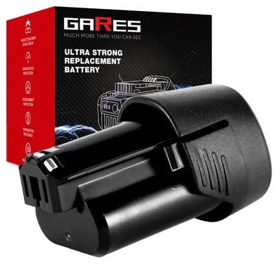 Obrázek produktu pro GARES Akumulátor Baterie pro Bosch 061880006P 1600A01B20 BAT411A | 12 V 2Ah | Zesílená série High-Performance | Vysoký výkon |