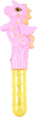 Produktbild von Seifenblasenschwert Einhorn mit Flüssigkeit - Riesenseifenblasen Stab für Kinder Party & Garten