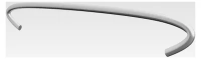 Produktbild von 50 Stück Gabionen Distanzhalter aus verzinktem Stahl, 20 cm