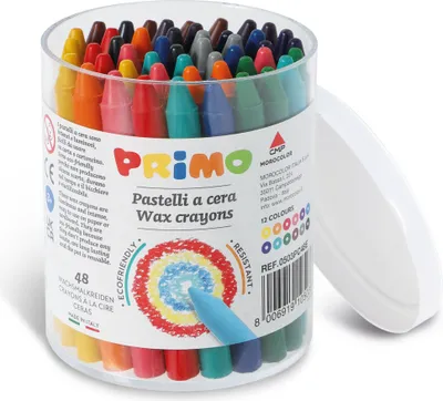 Immagine prodotto di Primo 0503PC48E pastelli di cera  48 pz