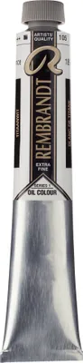 Produktbild von Rembrandt Ölfarbe Tube 60 ml Titanweiß (Safloröl) 105
