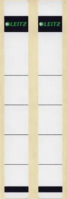Produktbild von Leitz Rückenschilder für Standard- und Hartpappe-Ordner, Grau, Rechteck, Ring binder, Papier