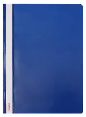 Produktbild von BIURFOL Präsentationsmappe PP Weich A4 Dunkelblau 1 Stück