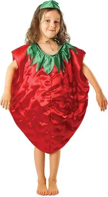 Produktbild von Erdbeere Outfit Rot Frucht Sommer Walderdbeere