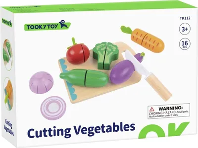Obrázok produktu pre Drevená sada krájania zelenina