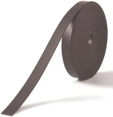 Produktbild von nobo Magnetbandstreifen (B)10 mm x (L)5 m schwarz für Planngstafeln