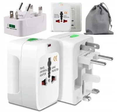 Obrázek produktu pro Univerzální cestovní adaptér pro zásuvky USA, UK, EU