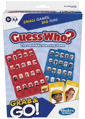 Obrázek produktu pro Hasbro Gaming Travel game Guess Who Grab&amp;Go
