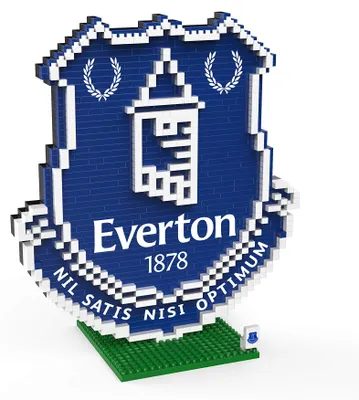 Productafbeelding van FOCO Voetbalclub Wapen BRXLZ Bouwset 3D - Constructiespeelgoed (Everton)