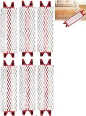 Produktbild von 6x Ersatz Wischbezug geeignet für Vileda Ultramat 2in1
