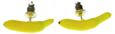 Produktbild von Banane Ohrstecker Miniblings Stecker Ohrringe Sommer Frucht Obst Affe 3D