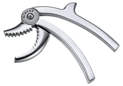 Produktbild von Cilio Nussknacker Cracky, robust, modernes Design, komfortable Handhabung für harte Schalen