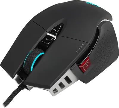 Produktbild von Corsair M65 RGB ULTRA, rechts, Optisch, USB Typ-A, 26000 DPI, 1 ms, Schwarz