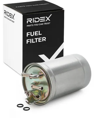 Produktbild von Kraftstofffilter RIDEX 9F0053 Dieselfilter für VW SHARAN (7M8, 7M9, 7M6) Leitungsfilter