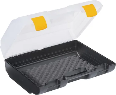 Produktbild von allit Universalkoffer DinoPlus Hobby 3000 DD schwarz/gelb unbestückt