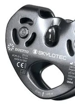 Productafbeelding van SKYLOTEC Duetto dubbele blokker - grijs