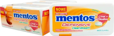 Immagine prodotto di Mentos Clean Breath Lemon Mint 12X21G confezione famiglia con 12 pezzi.