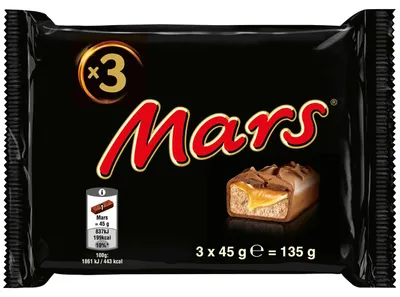 Produktbild von Mars 3x45g