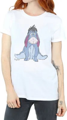 Image de Winnie l'ourson - T-shirt pour femme BI902 (XXL) (Blanc)