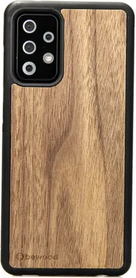 Produktbild von Holzhülle Bewood für Galaxy A72 5G, Amerikanischer Nussbaum