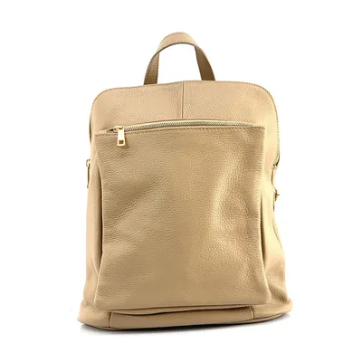 Produktbild von Cityrucksack taupe beige Florence Rucksack Leder D2OTF610I