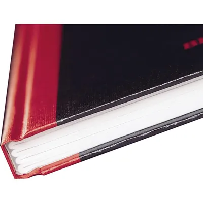 Image de Carnet de notes Oxford Black n' Red - relié, DIN A4, ligné