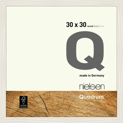 Obrázok produktu pre Drevený fotorámik Nielsen Quadrum 30 x 30 cm, biely