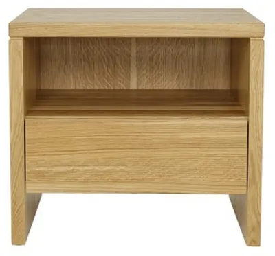 Produktbild von Nachttisch Holz Nachttische Tisch Konsolen Landhaus Stil Eiche Konsolen Nacht