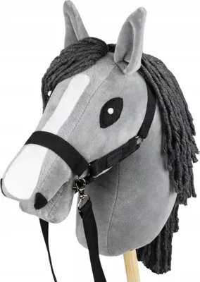 Obrázek produktu pro Hobby Horse Skippi. Kůň na tyči šedý