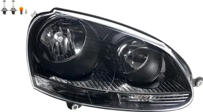 Produktbild von Scheinwerfer passend für VW Golf V 1K 5M 10/2003-05/2009 Rechts mit Leuchtmittel 1K6941006T 1K6941030T Johns