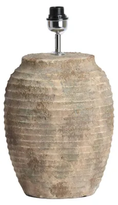Image de Light & Living - lampe de table - CASSARO - marron - céramique - luminaire individuel - E27 - 1743183