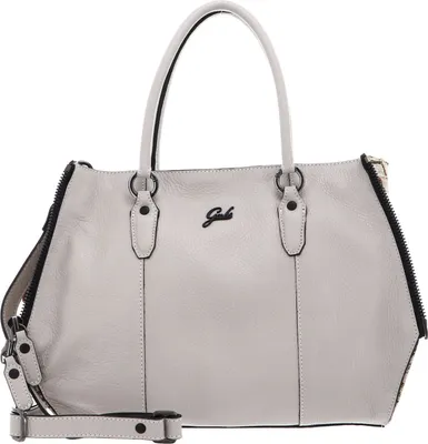 Produktbild von Gabs Leder Schultertasche Ivette TG Bull + Persiano Black Shoulder Bag Sasso creme