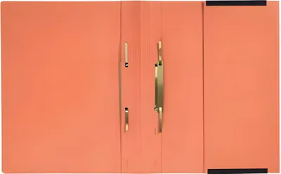 Produktbild von QConnect Kanzleihefter A gefalzt Rechtsheftung 2 Abheftvor. orange
