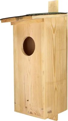 Produktbild von Vogelhaus - Nistkasten Für Vögel TYP E Premium MKW - Stabiler nisthaus für Wildvögel und Gartenvögel - aus Nadelholz - Wetterfest