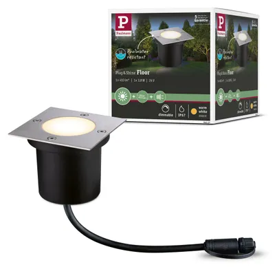 Zdjęcie produktu dla Paulmann Plug & Shine LED Bodeneinbauleuchte Floor Einzelspot