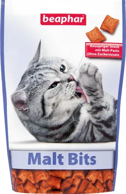 Produktbild von Katzen - Snacks BEAPHAR Malt Bits, 150 g