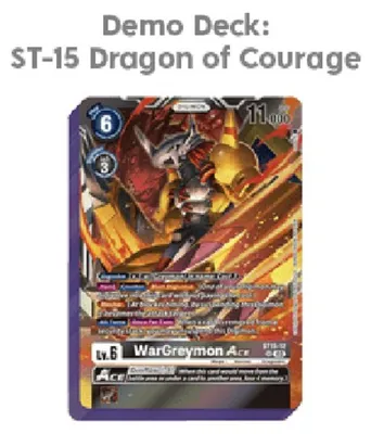 Zdjęcie produktu dla Digimon Demo Deck: ST-15 Dragon of Courage