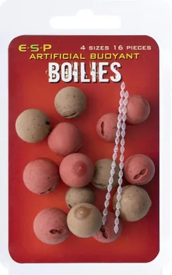 Obrázok produktu pre ESP Buoyant Boilies Brown/Red Fishmeal