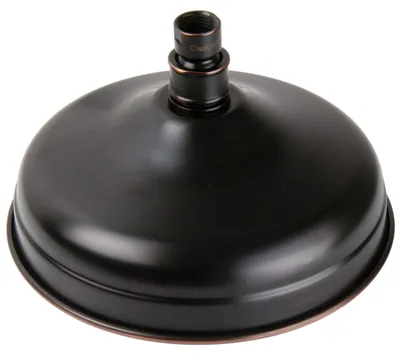 Zdjęcie produktu dla Kopfprysznic PaulGurkes czarny prysznic deszczowy w stylu retro 20 cm